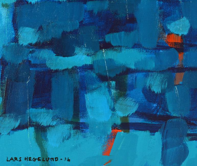 Original Abstract Expressionism Abstract Painting by Lars Hegelund