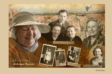 Original Family Collage by Vale Edel