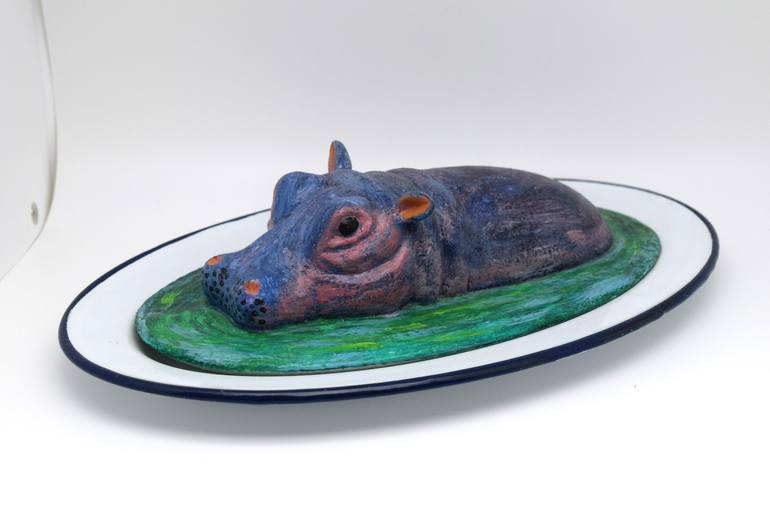 Original Animal Sculpture by Fernando Eduardo Rodrguez Montilla