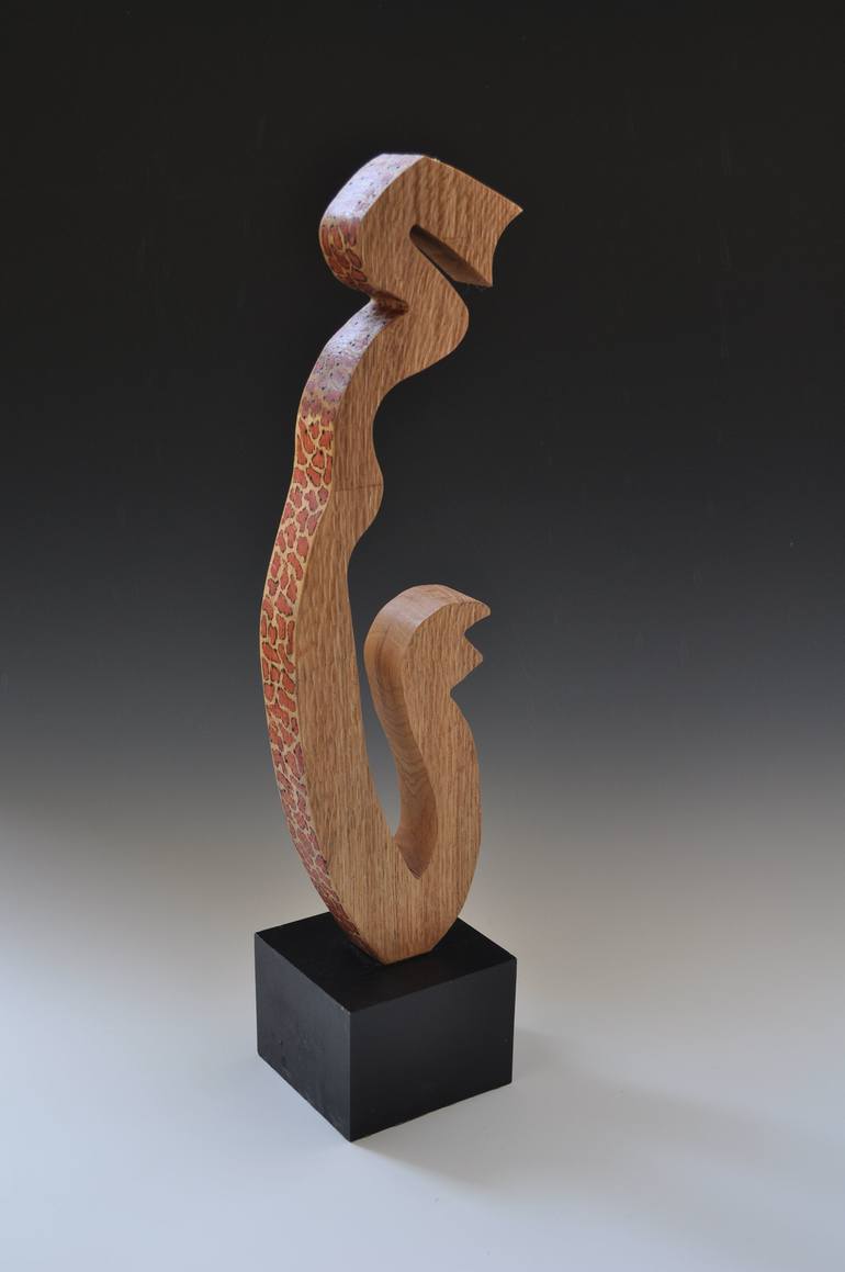 Original Abstract Animal Sculpture by Halyna Lane