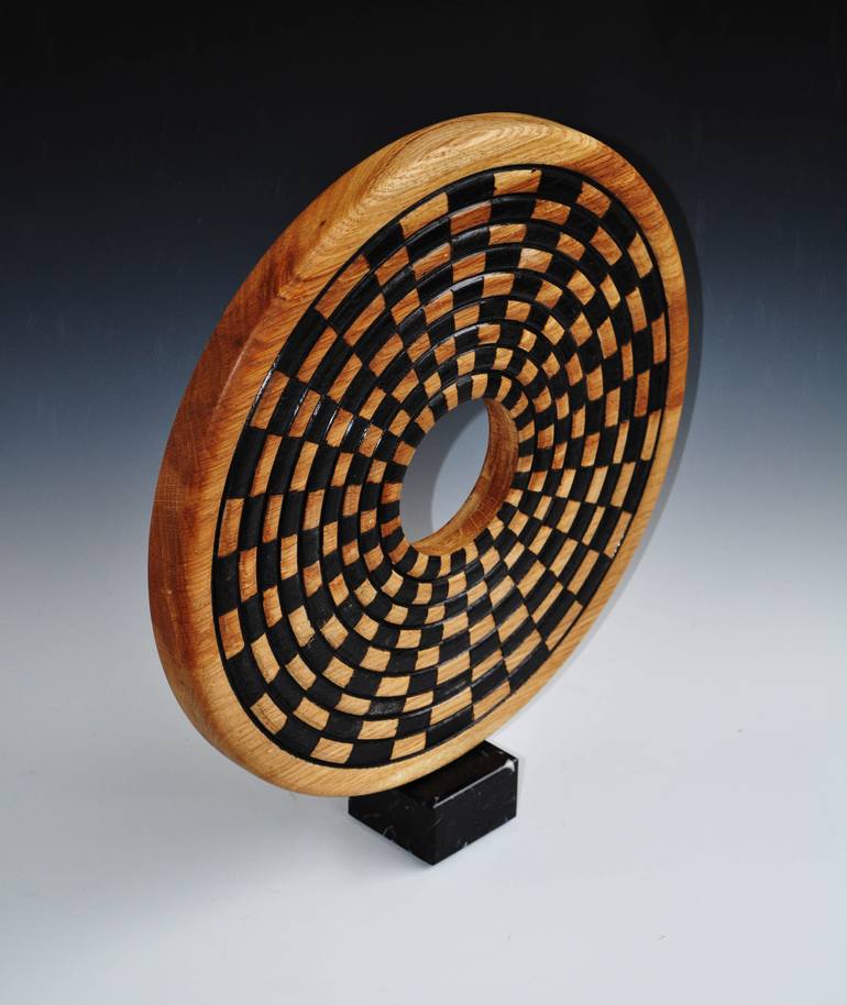 Original Abstract Expressionism Abstract Sculpture by Halyna Lane