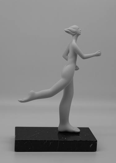 Saatchi Art Artist Andrea Bucci; Sculpture, “Running woman” #art