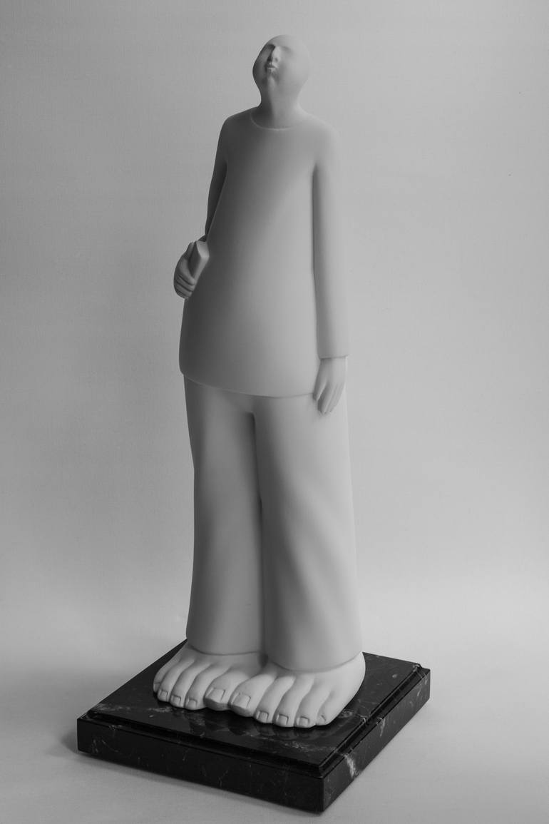 Original Figurative Portrait Sculpture by Andrea Bucci