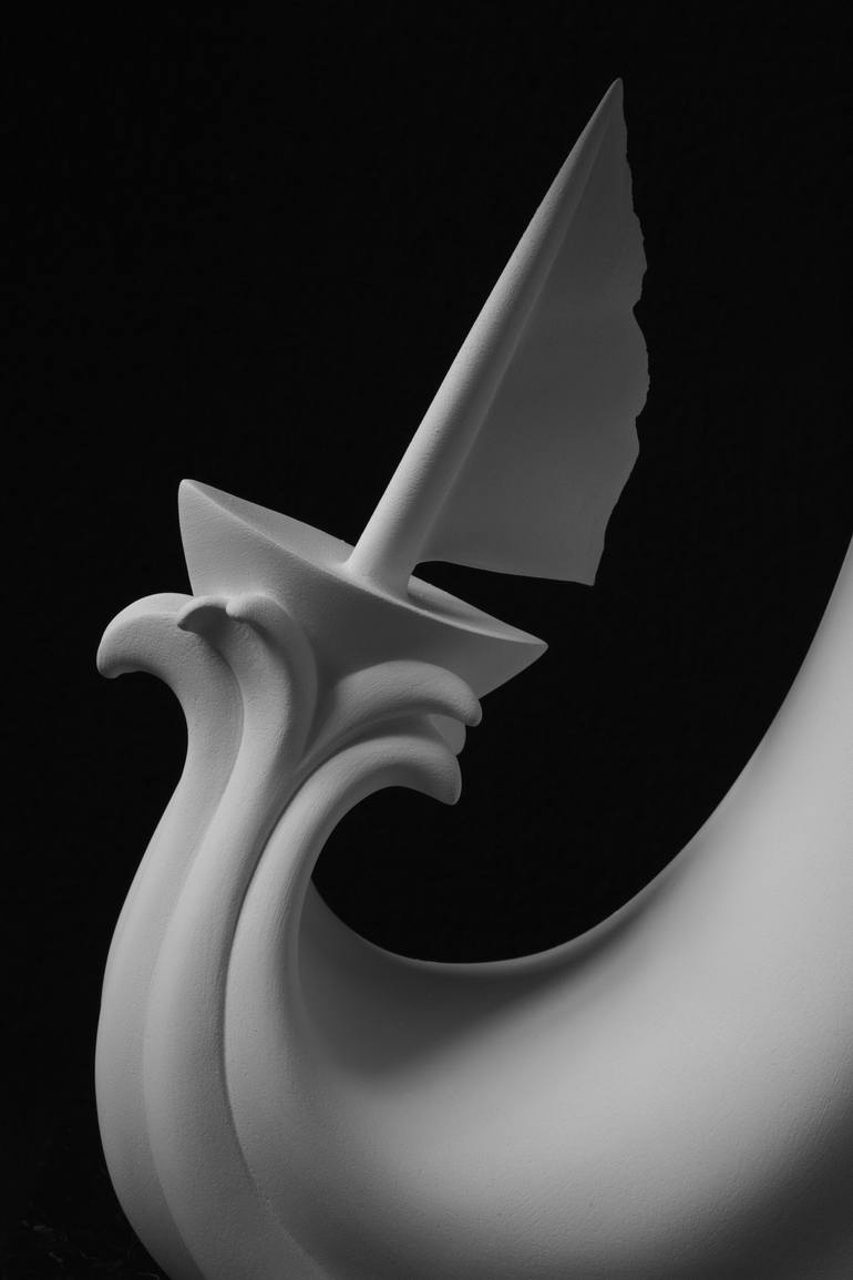 Original Figurative Sailboat Sculpture by Andrea Bucci