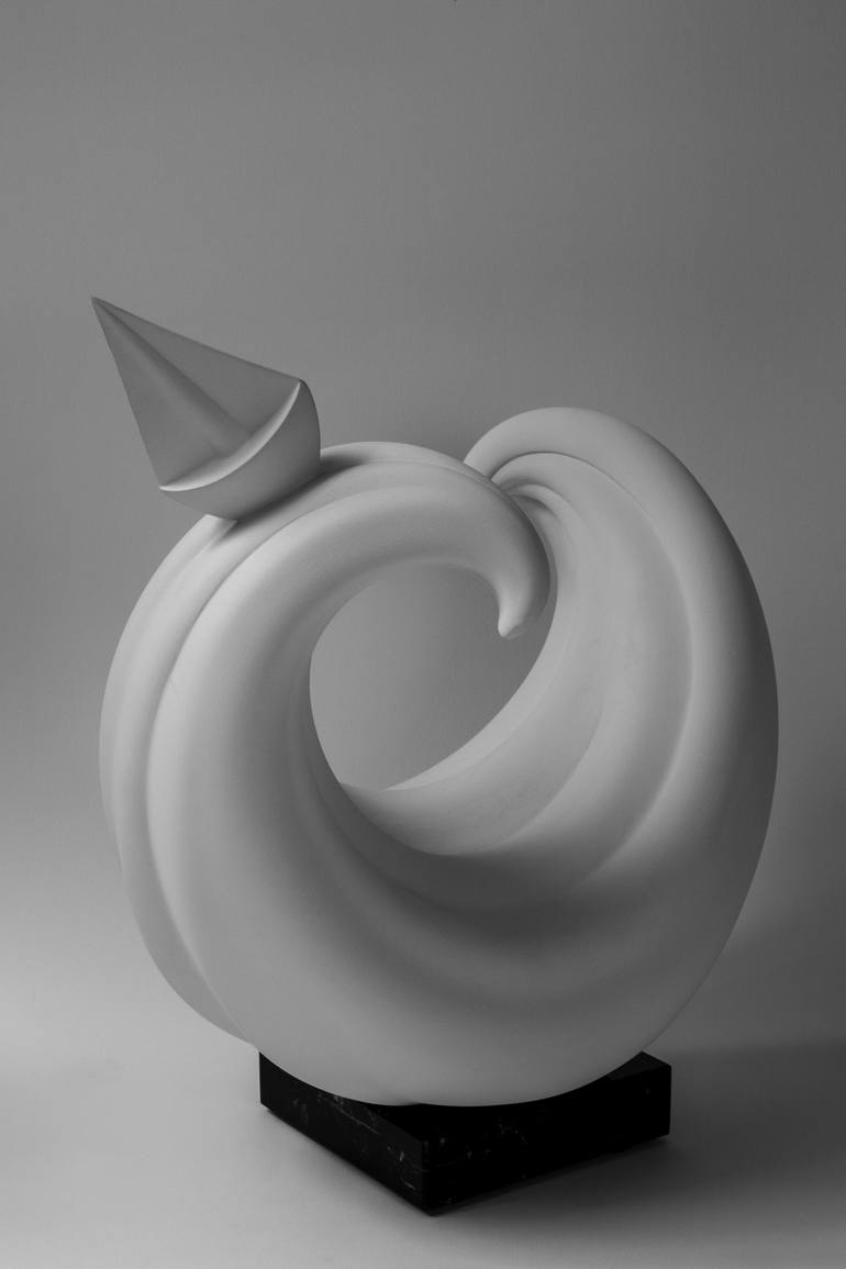Original Figurative Sailboat Sculpture by Andrea Bucci