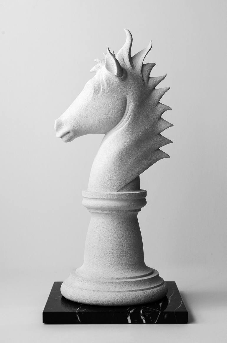 Chess horse - Print