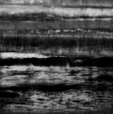 Original Abstract Expressionism Beach Mixed Media by Cristina Migliorini-Busato
