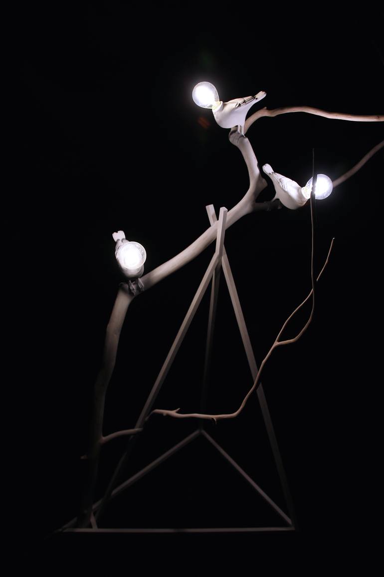 Original Figurative Nature Installation by Rita Sus