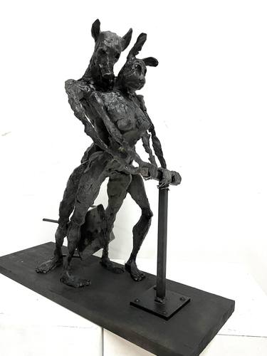 Original Animal Sculpture by Zura Bushurishvili