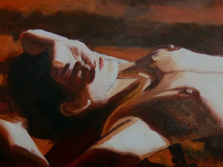 Warm Painting by Beatris Burgoin | Saatchi Art