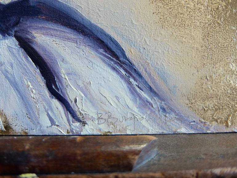 Original Expressionism Women Painting by Beatris Burgoin