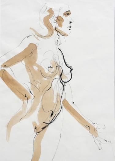 Original Nude Painting by Sophie Coe