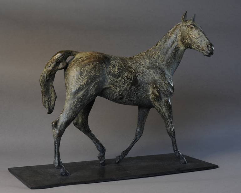 Original Horse Sculpture by Denis Rodier