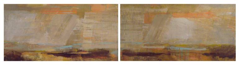 Original Modernism Abstract Painting by Helen Shulman