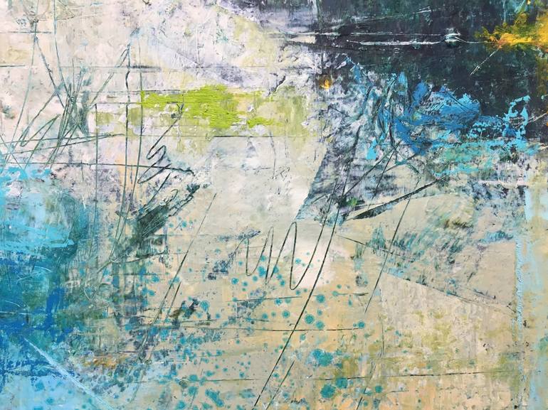 Original Abstract Painting by Helen Shulman