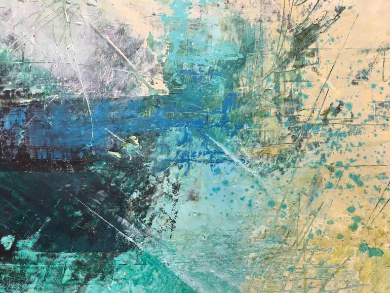 Original Abstract Painting by Helen Shulman