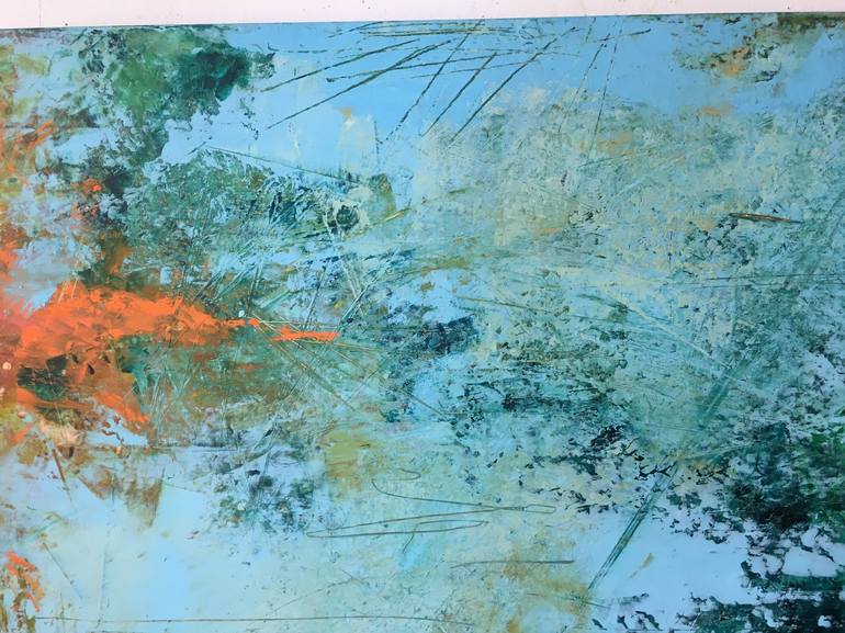 Original Abstract Painting by Helen Shulman
