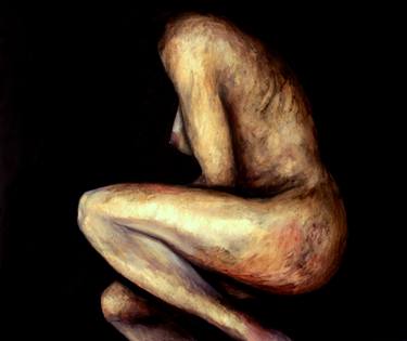 Print of Figurative Nude Paintings by Kacper Piskorowski