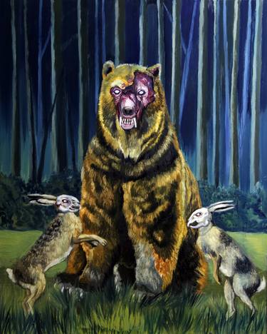 Original Animal Painting by Kacper Piskorowski