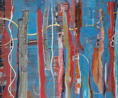 Original Expressionism Abstract Paintings by Alyce Gottesman