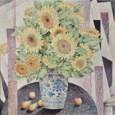 Sunflowers and a vase thumb