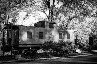 Retired Caboose in Miner Park - Glen Carbon, Illinois thumb