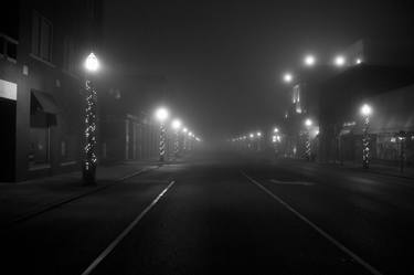 Main Street Fog - Edwardsville, Illinois thumb