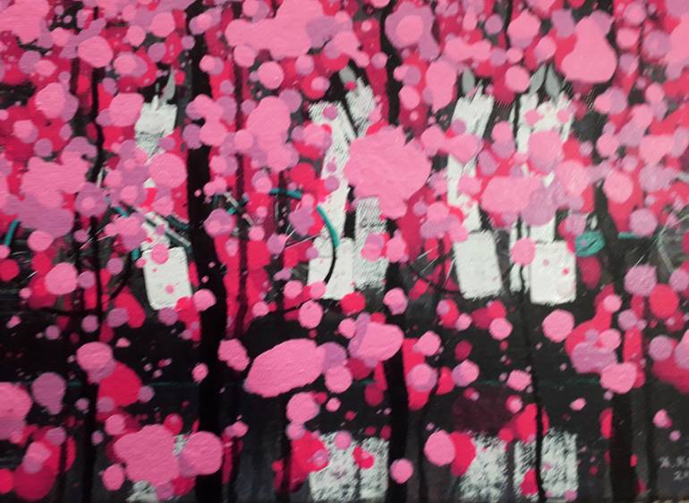 Original Contemporary Landscape Painting by Xuan Khanh Nguyen