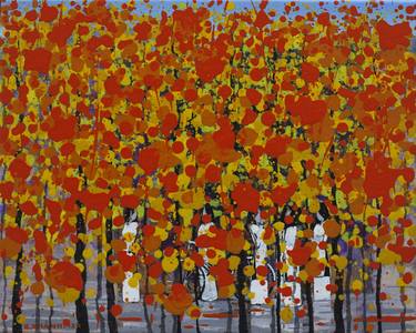 Saatchi Art Artist xuan khanh nguyen; Paintings, “Sunny autumn 11” #art