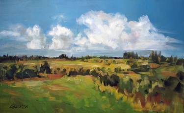 Original Fine Art Landscape Paintings by Sylvia Stratieva