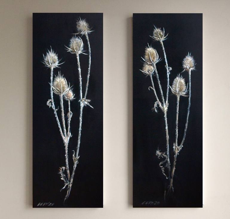 Original Botanic Painting by Sylvia Stratieva