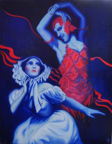 Original Performing Arts Paintings by Elvira Pyrkova