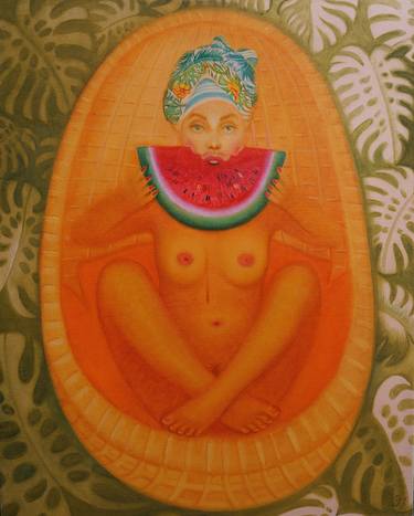 Original Nude Paintings by Elvira Pyrkova