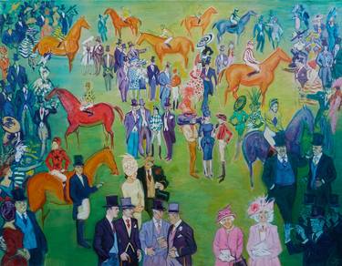 Original Horse Paintings by Elvira Pyrkova