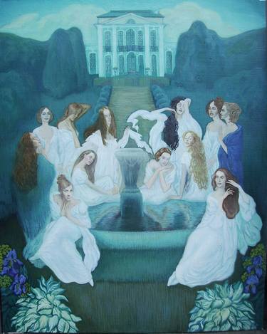 Fairies by the Fountain thumb