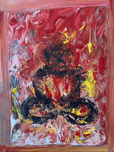 Original Abstract Expressionism Religious Paintings by Scott Shaw