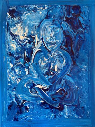 Original Abstract Expressionism Religious Paintings by Scott Shaw