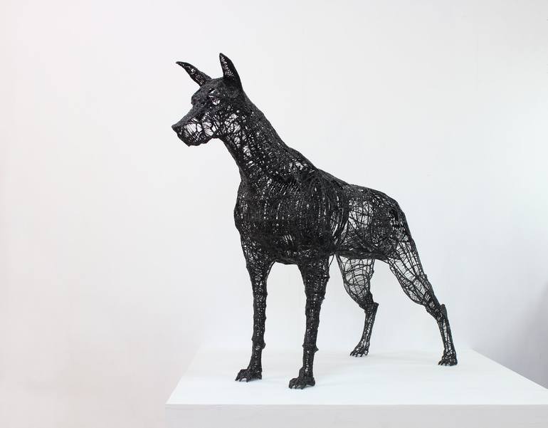 Print of Modern Dogs Sculpture by Yong-won SONG