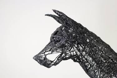 Print of Dogs Sculpture by Yong-won SONG