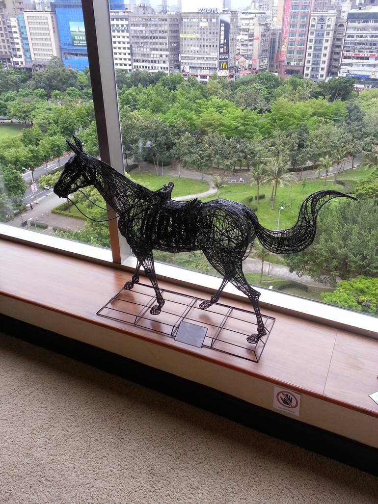 Original Modernism Animal Sculpture by Yong-Won Song