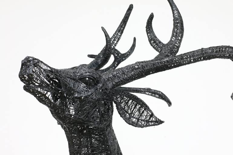 Original Modernism Animal Sculpture by Yong-Won Song
