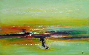 Print of Abstract Landscape Paintings by Popei Ioan