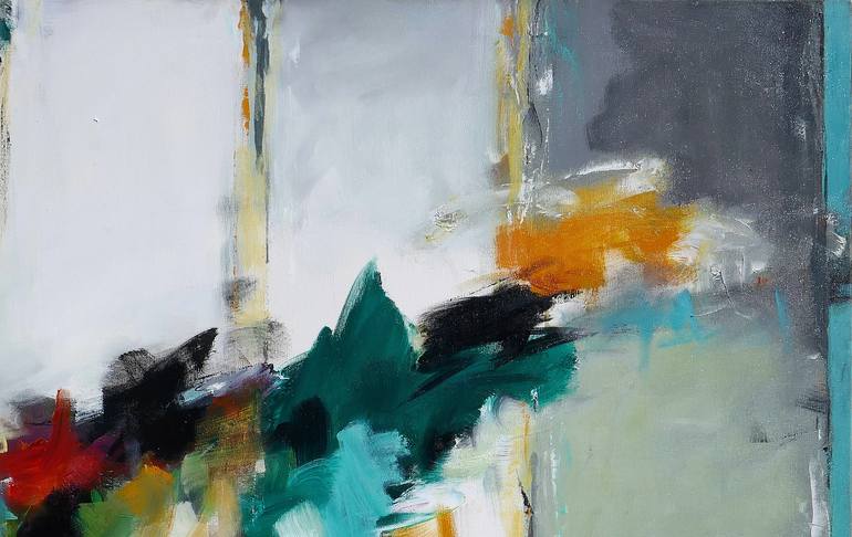 Original Modern Abstract Painting by Popei Ioan