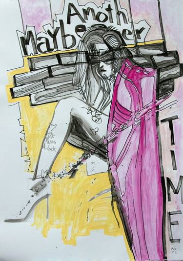 Original Street Art Fashion Drawings by Robert Kasprzyk