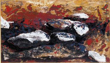 Nature morte with fish and shells thumb