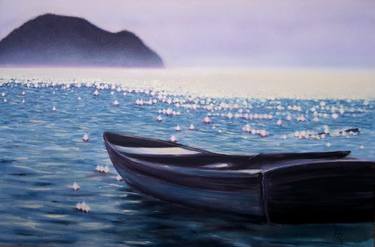Print of Photorealism Seascape Paintings by Helga Ringeltaube