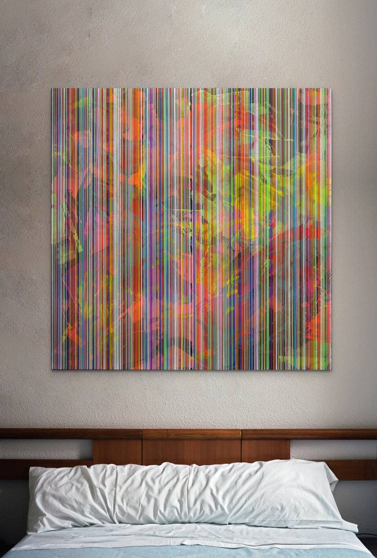 Original Abstract Painting by Magnus Björklundh