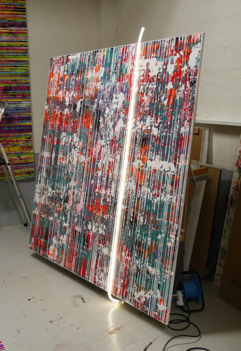 Original Abstract Painting by Magnus Björklundh