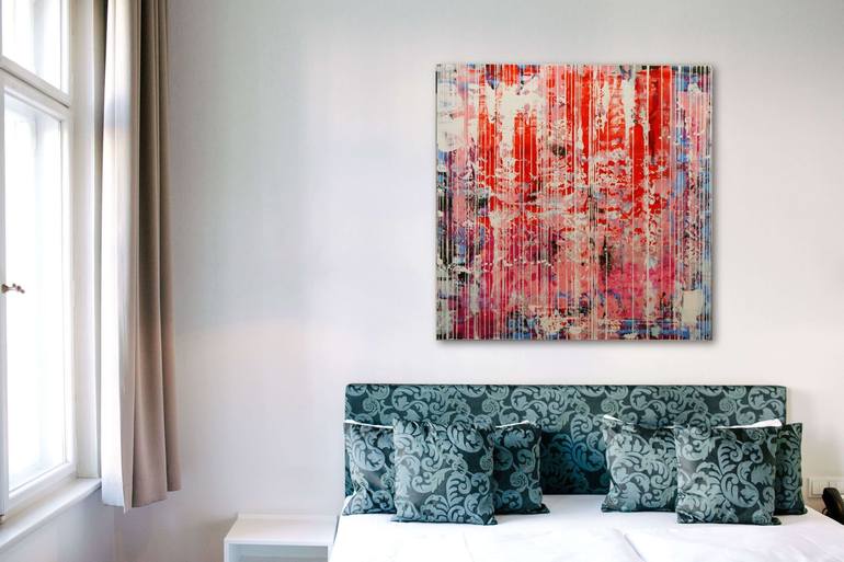 Original Abstract Painting by Magnus Björklundh