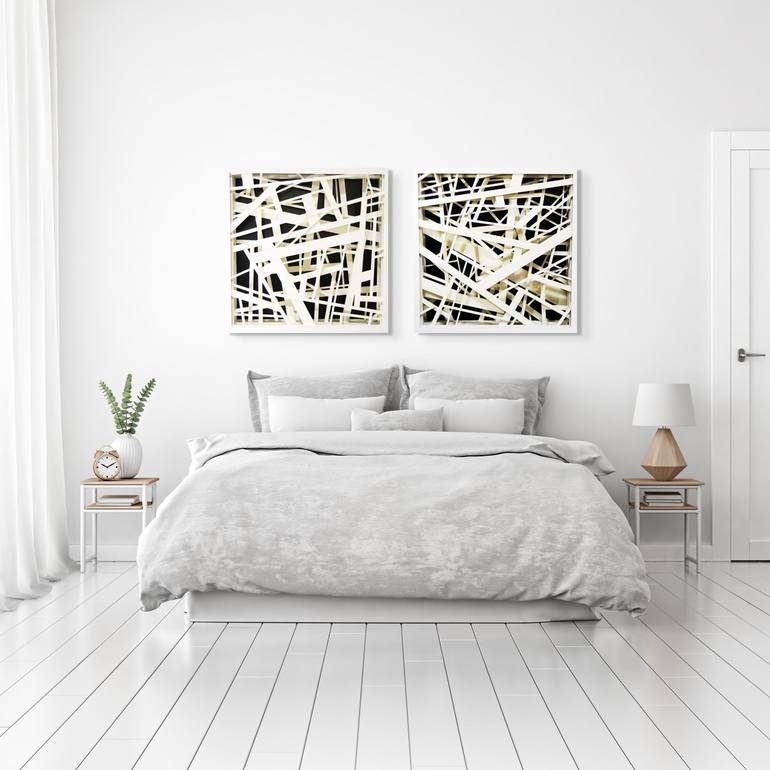 Original Abstract Expressionism Architecture Sculpture by Magnus Björklundh